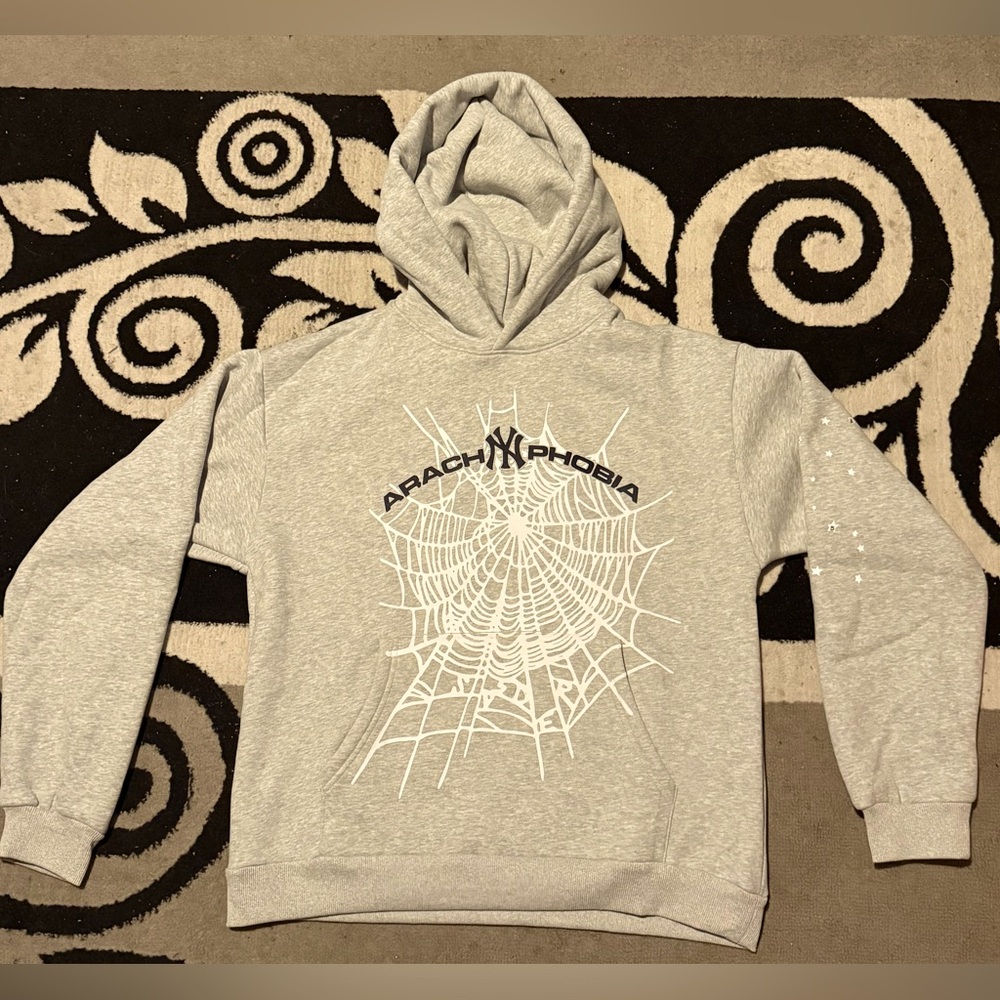 Size L sp5der worldwide hoodie
